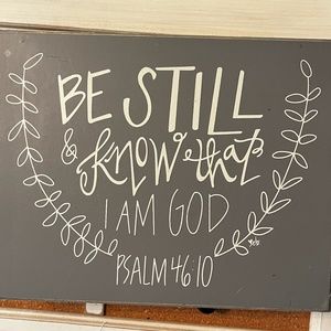 Wall Hanging Decor Bible Verse